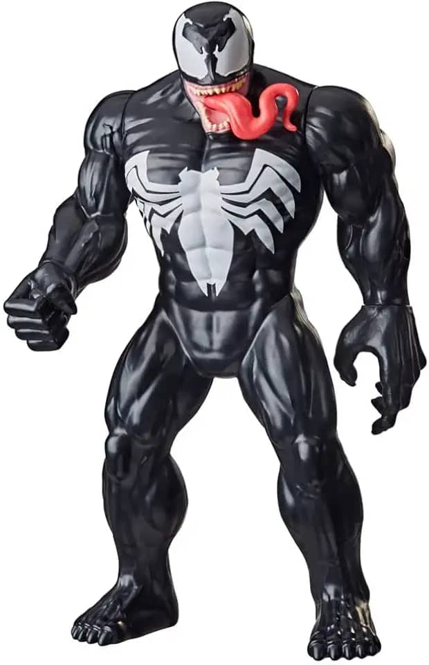 Marvel, Action Figure, Venom, Mighty Hero Series - Brinquedo de Herói com 24 cm, Articulado - A partir de 4 Anos