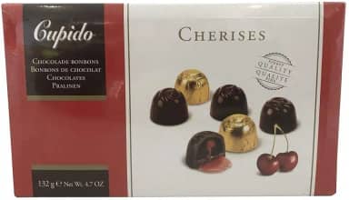 Bombom Húngaro Cupido Recheado com Licor de Cereja 132g