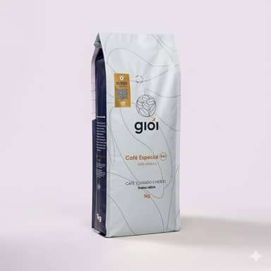 Giói Café Especial, 100% Arábica, Torrado e Moído, 84+ (1kg, Blend Média)
