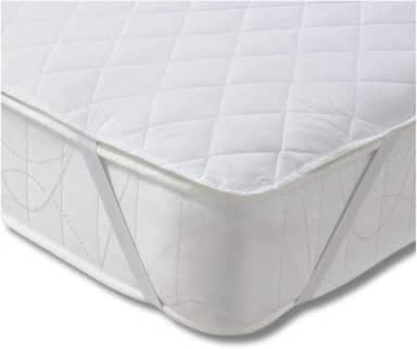 Protetor de Colchão Impermeável para Berço Americano – Capa com Elástico Anti Xixi – 70x130cm – Toque Suave, Resistente e Lavável – Cor Branca