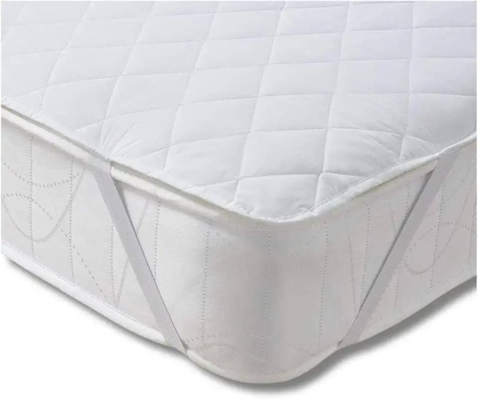 Protetor de Colchão Impermeável para Berço Americano – Capa com Elástico Anti Xixi – 70x130cm – Toque Suave, Resistente e Lavável – Cor Branca