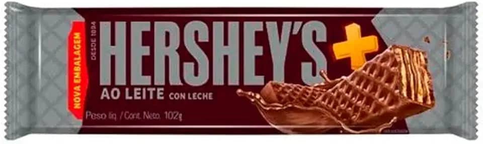 HERSHEYS MAIS AO LEITE 102G