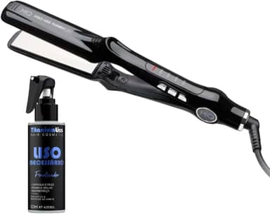 Prancha Chapinha MQ Pro Black 485f. + Liso Obrigatório