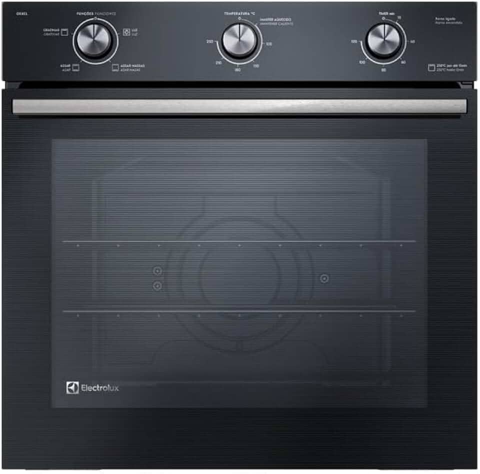 Forno de Embutir Elétrico Electrolux 80L Efficient com PerfectCook (OE8EL) 220V