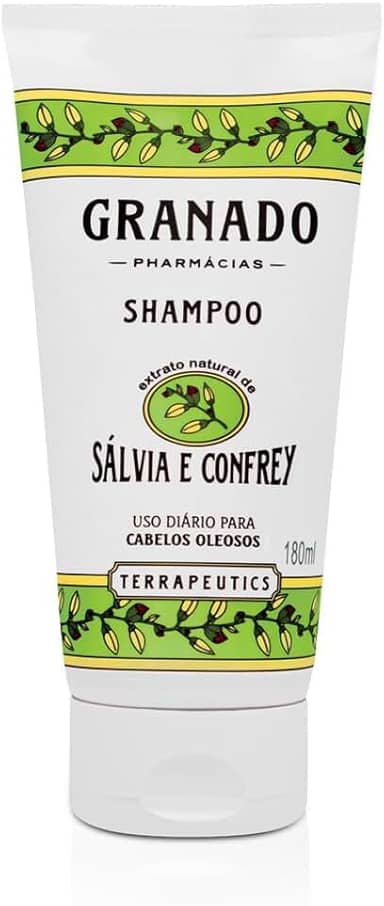 Granado Shampoo Terrapeutics, Sálvia E Confrey, 180ml