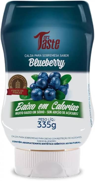 Mrs Taste Calda De Blueberry (335Ml)