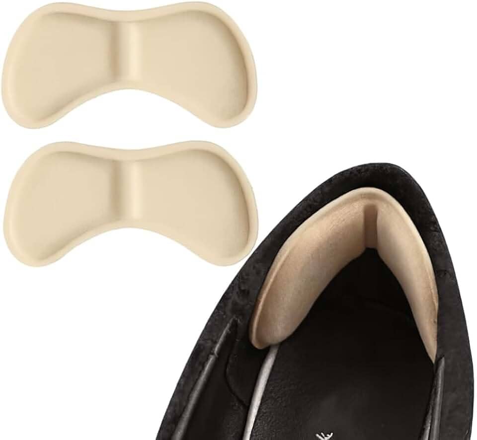 Par Protetor de Calcanhar Ortopédico Palmilhas Para Sapatos de Salto Alto Almofadas de Calcanhar Autoadesivo Contra Dor e Bolhas - SHACK