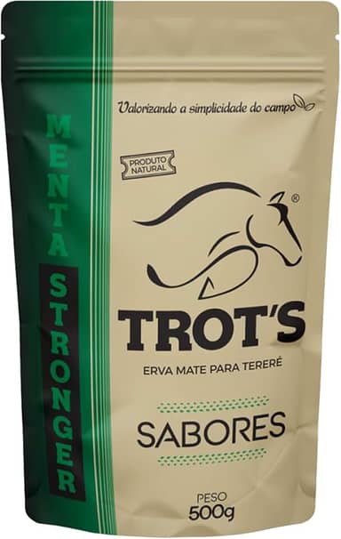ERVA MATE PARA TERERÉ 500G MENTA STRONGER TROT'S