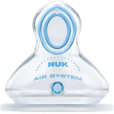 NUK Bico Fc Advanced Silicone Liq. Engrossados S2 - Tam 2 (6+ Meses)