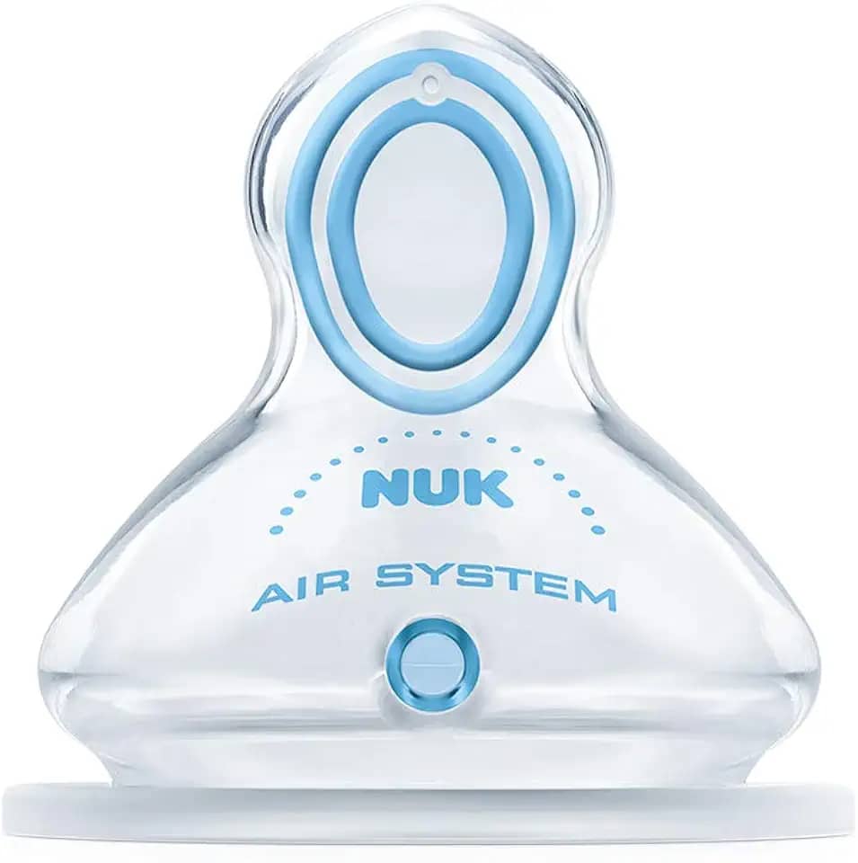 NUK Bico Fc Advanced Silicone Liq. Engrossados S2 - Tam 2 (6+ Meses)