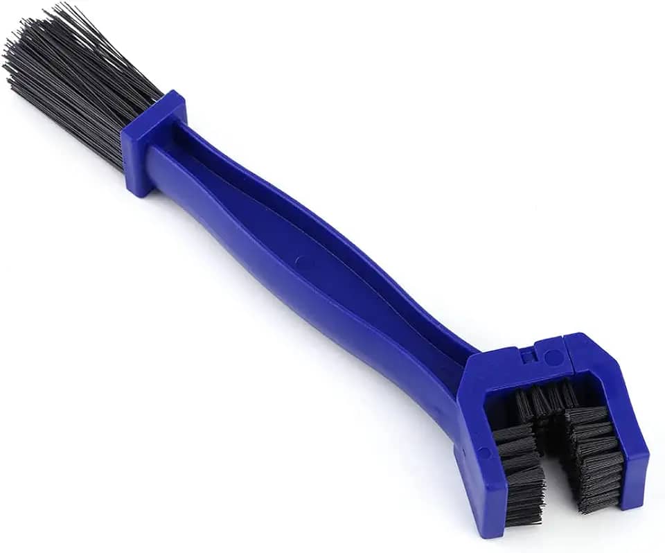 Escova de limpeza, limpador de corrente de bicicleta portátil, durável prático 9,84 * 1,97 * 1,26 polegadas de limpeza eficiente para moto moto moto bicicleta