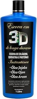Escova Progressiva 3D Profissional 1000ml | Liso Absoluto