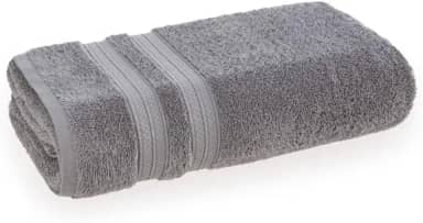 KARSTEN - TOALHA DE BANHO UNIKA- CINZA URBANO