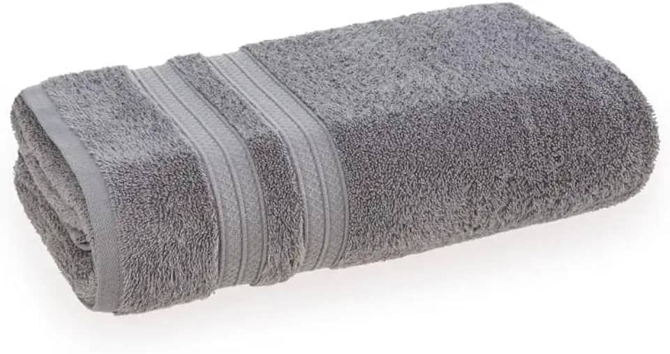 KARSTEN - TOALHA DE BANHO UNIKA- CINZA URBANO