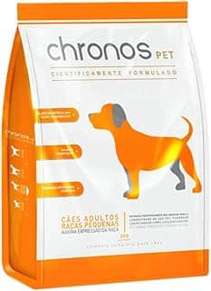Ração Chronos Pet Cães Super Premium Adultos Raças Pequenas 3kg Chronos Para Todas Pequeno Adulto, Sabor Frango