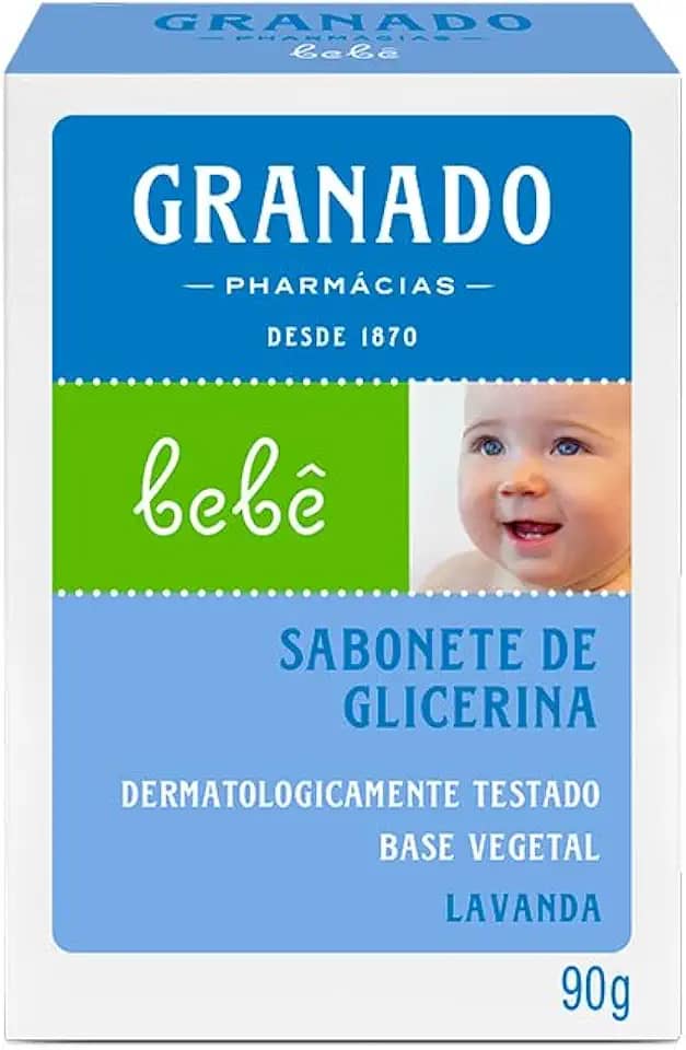 Granado Sabonete Bebê Glicerinado, Lavanda, 90g