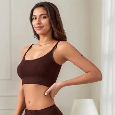 Blusa feminina sem costura plus size inferior colete de beleza sem marcas sexy beleza nas costas