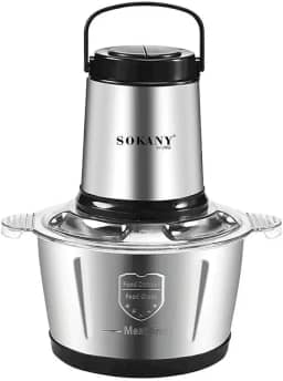 Moedor de Carne Elétrico 3L com 4 Lâminas Inox -SK101 (220v)