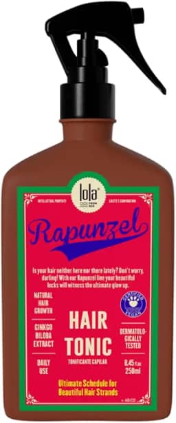 Rapunzel Growth Tônico Capilar 250ml , Lola Cosmetics