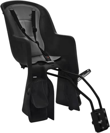 CADEIRINHA INFANTIL TRASEIRA FIXAÇÃO NO QUADRO POLISPORT ECOQUICK PRETO/CINZA UN