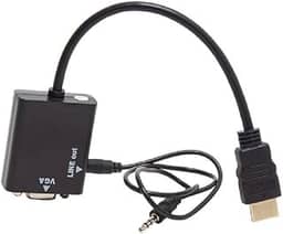 Cabo Adaptador Hdmi Para Vga Para Tv Pc Xbox360 Notebook Pc Ps3 Ps4 Projetor Adaptador Vídeo Para Notebook Tv Monitor Plug And Play Full Hd Premium