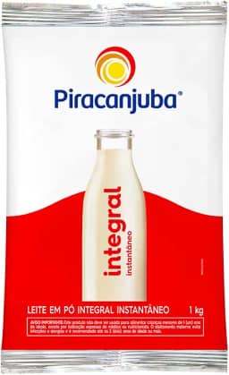 Piracanjuba Leite Em Pó Integral Instantâneo 1Kg