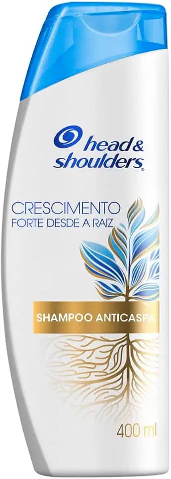 Head & Shoulders Shampoo Anticaspa Crescimento Desde A Raiz Vitamina E 400 ml