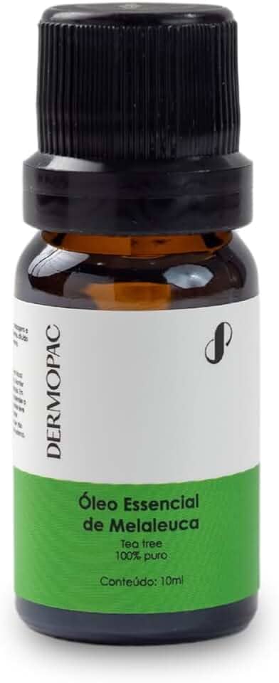 Óleo Essencial de Melaleuca 100% Puro Natural Aromaterapia Para Pele Corpo Dermopac 10ml