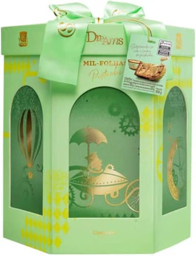 Panetone Dreams Mil-Folhas Pistache