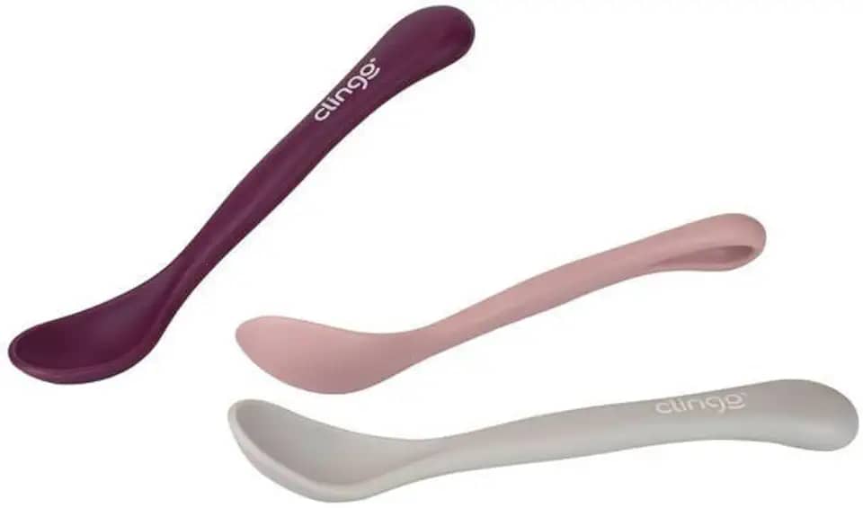 Kit Colheres Infantis Rose (3 Unidades)