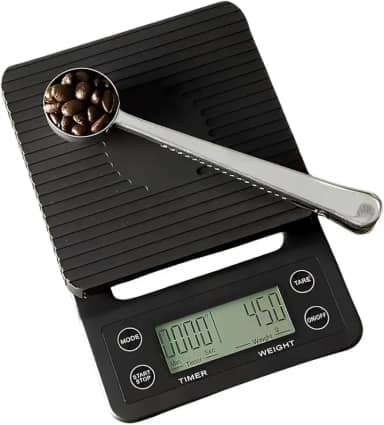 Balança Digital De Alta Precisão Para Café E Infusões Até 5kg Barista Temporizador