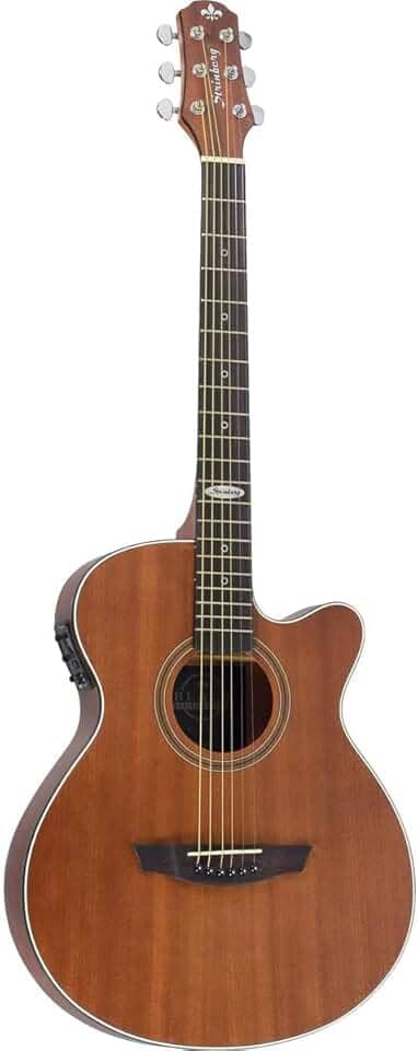Violão Strinberg Sf200c Mgs Aço Elétrico Flat Fino