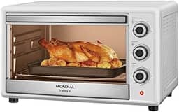 Forno Elétrico 42L Family II, Mondial, Branco/Inox, 1600W, 220V - FRN-42-W