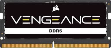 CORSAIR Memória de computador Vengeance SODIMM DDR5 RAM 48GB (1x48GB) 5200MHz CL44 Intel XMP iCUE - Preto (CMSX48GX5M1A5200C44)
