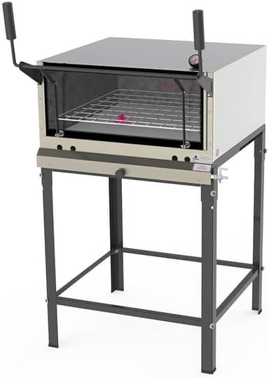 Forno Industrial Progás Prp-770 G2 125l A Gás Inox Com Pedra Refratária E Cavalete P45093