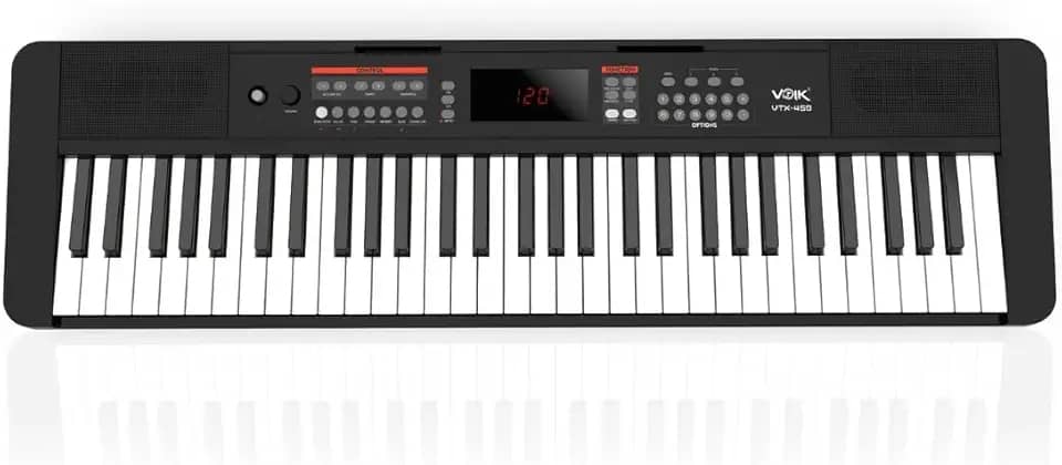 Teclado Musical Piano Digital Iniciante 61 Teclas Voik VTX-450