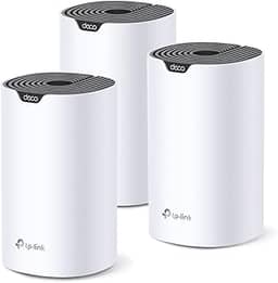 Kit Roteador Mesh AC1900 TP-Link Deco S7(3-pack), Dual Band 2.4/5 GHz, Conecte até 100+ Dispositivos, Cobertura de até 520M2, 3 Portas Gigabit Ethernet, Funciona com Amazon Alexa, Controle dos Pais