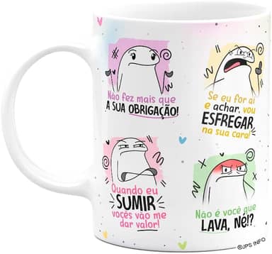 Caneca Flork M?es - Falas de m?e!