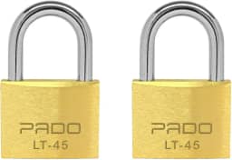 Kit 2 Cadeados Pado 45mm Para Portão Mesma Chave