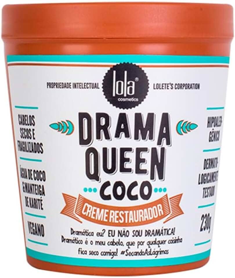 Drama Queen Máscara de Coco 230g, Lola Cosmetics
