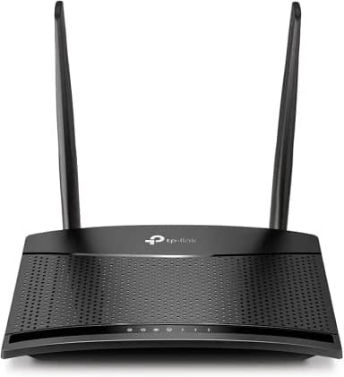 TP-Link TL-MR100, 4G LTE Router (Cat 4), Router 3G/4G velocidade até 300 Mpbs, MicroSim, Ethernet LAN/WAN port, antena removível, Plug&Play