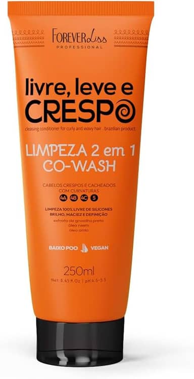 Co-Wash Livre, Leve E Crespo 250Ml