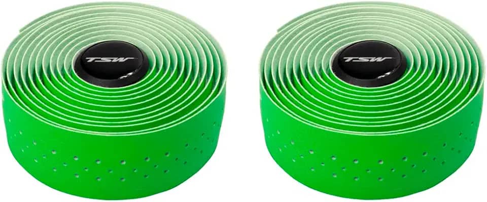Fitas de Guidão Microfibra Macia Bicicleta Speed Road Estrada 700c Tsw (Verde)