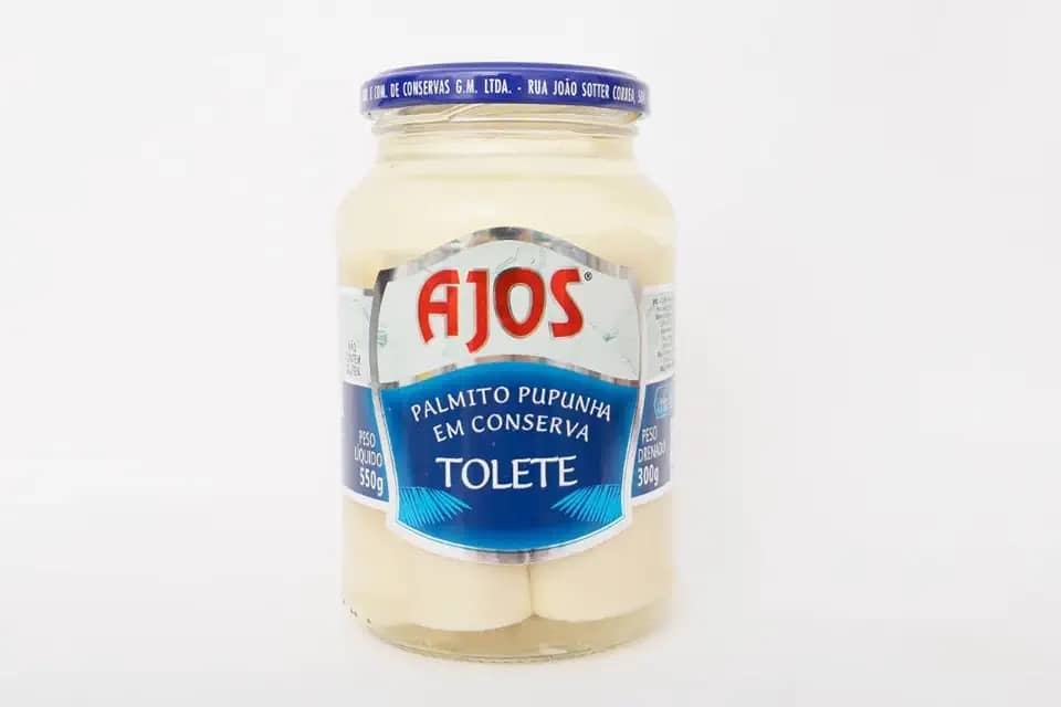 Palmito Pupunha Tolete Inteiro em Conserva 300g