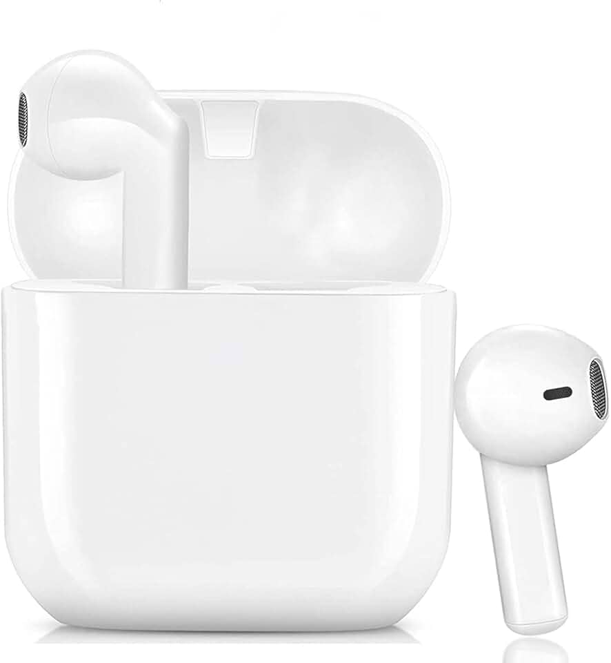 Fone De Ouvido Sem Fio Bluetooth Compatível Todos Celulares Graves Profundos Com Microfone e Redução de Ruído Wireless Academia Corrida Musicas Graves Potentes Controle Touch Linha Premium