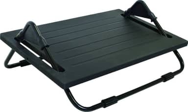 Apoio de Pé, Multivisão, Apoio-PR, Preto, 19.5x47x41 cm