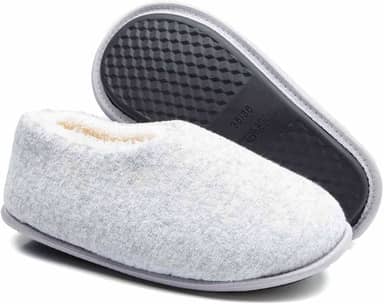 Pantufa Sapatilha Antiderrapante Forração de Pelo 100% Poliéster Unissex-Adultos-Infantil 27/28 até 45/46 Super Quentinha.