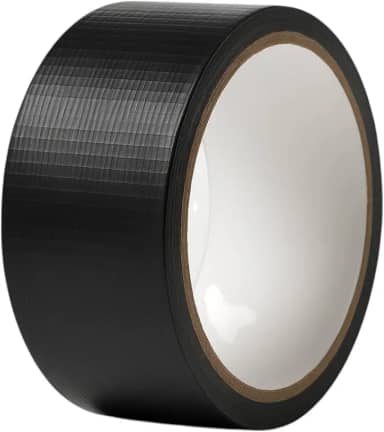 Fita Adesiva Multiuso Silver Tape 4,8cm x 20m Alta Fixação (Preto)