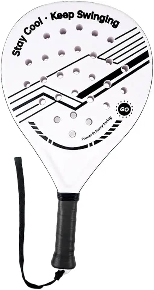 Raquete de Padel Leve para Iniciantes, Feita de Madeira Epe, Ideal para Recreação em Ambientes Internos E Atividades Físicas.