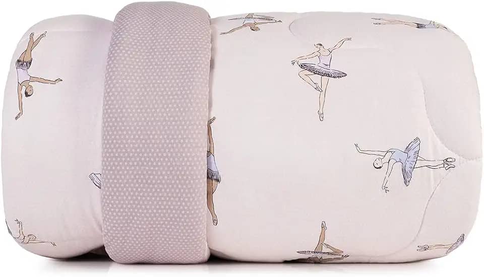 Edredom Mundo Kids Malha antim - Doce Plié - Solteiro